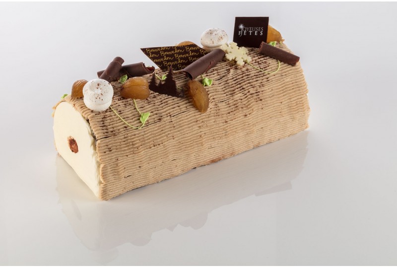 Bûche Roulée Marrons